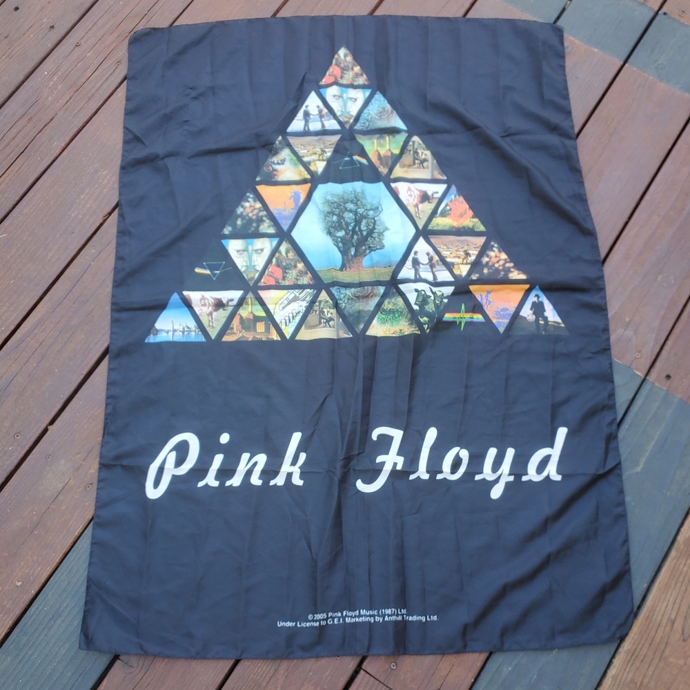 Vintage Pink Floyd Poster Flag